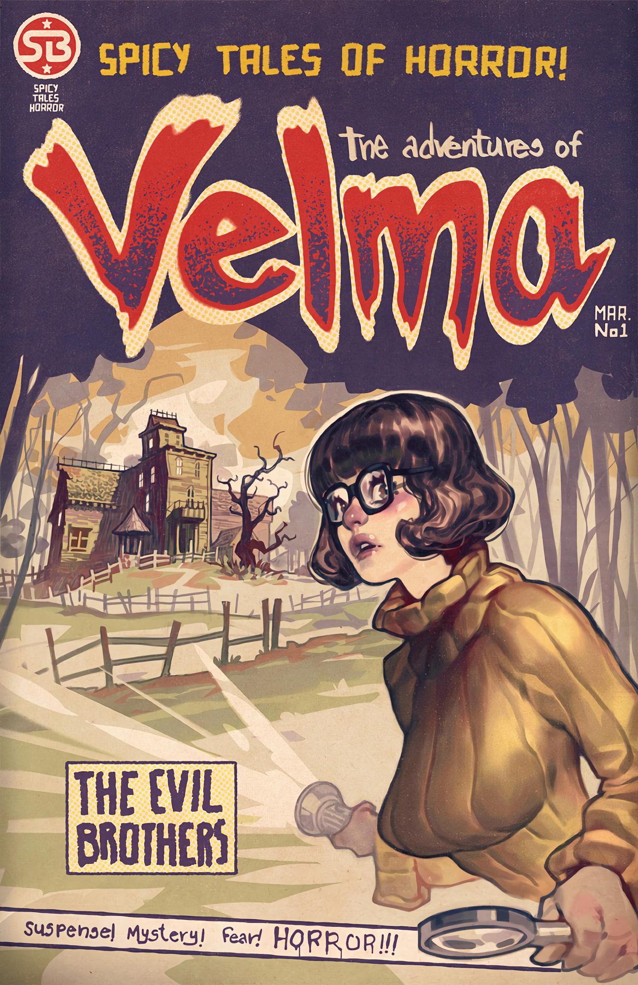 The Adventures of Velma - adult comic cover