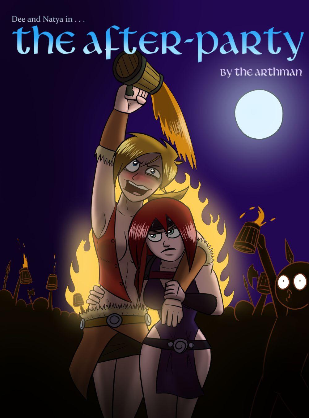 The After-Party - adult comic cover