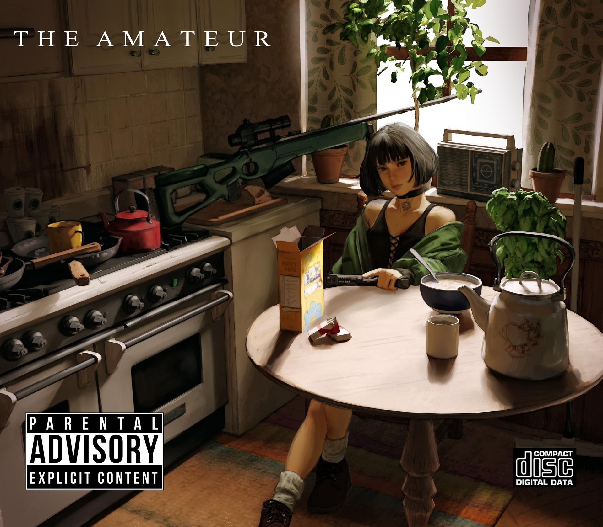 The Amateur - adult comic cover