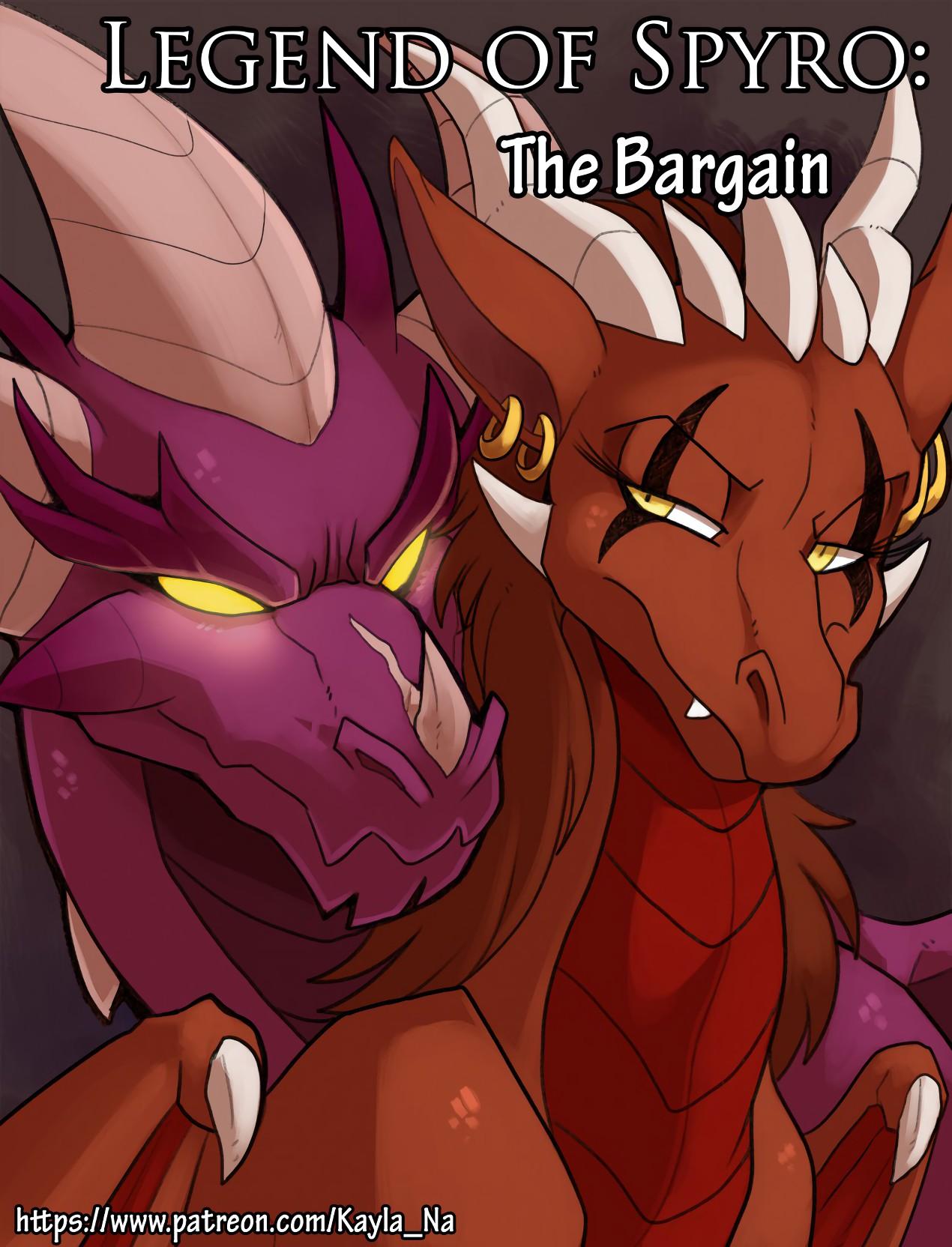 The Bargain - adult comic cover