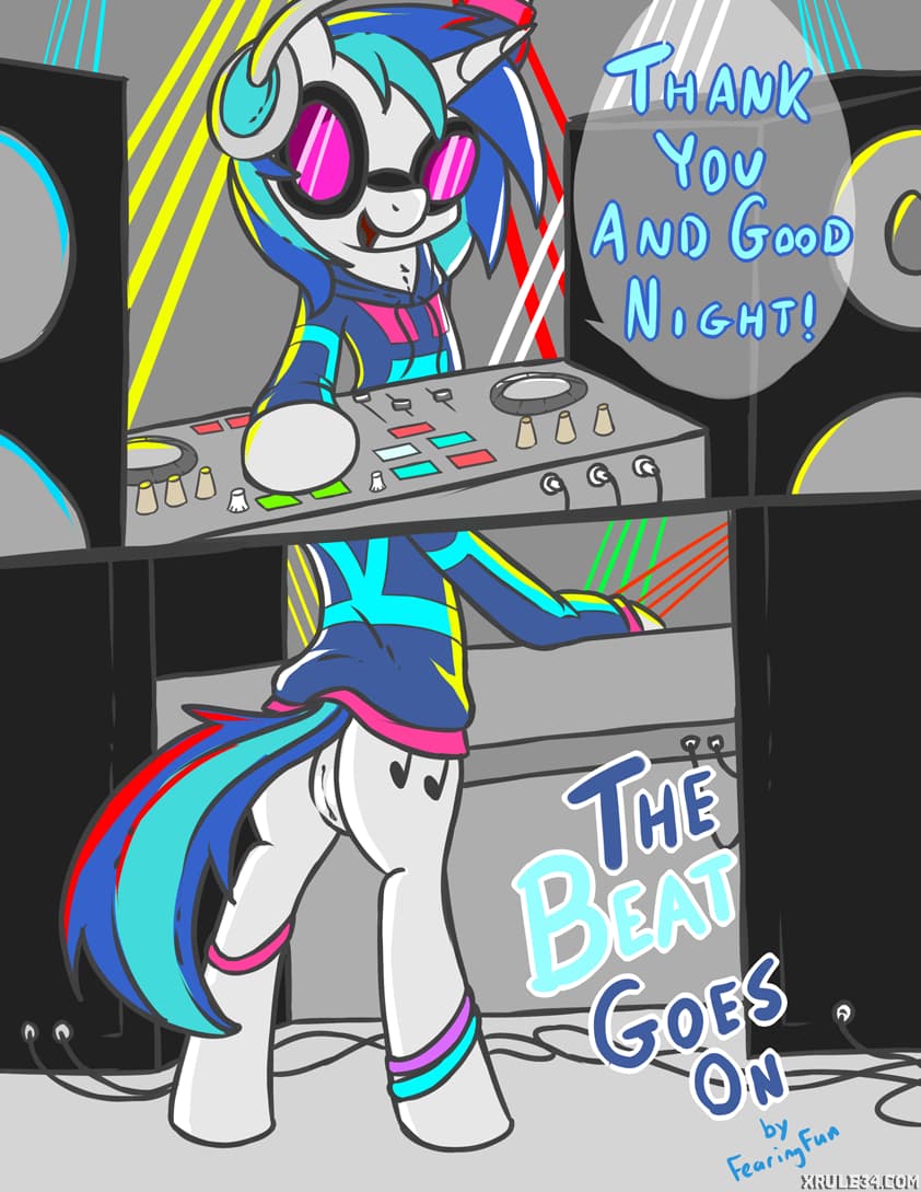The Beat Goes On - adult comic cover