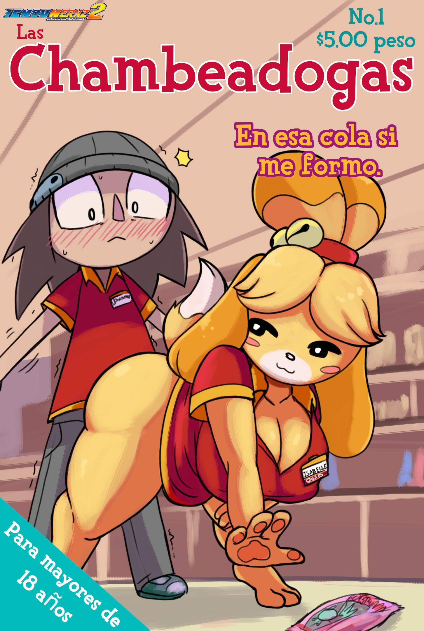 The Chambeadogas - adult comic cover