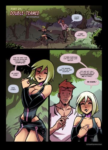 The Cummoner 29: Double Teamed - Read free adult comic online