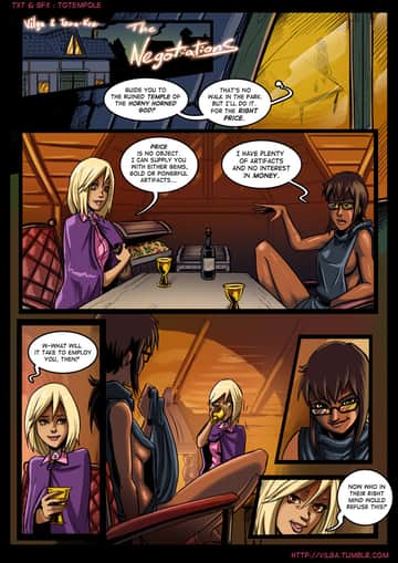 The Cummoner The Negotiations - Read free adult comic online