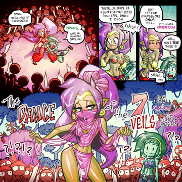 The Dance of the 7 Veils - Read free adult comic online