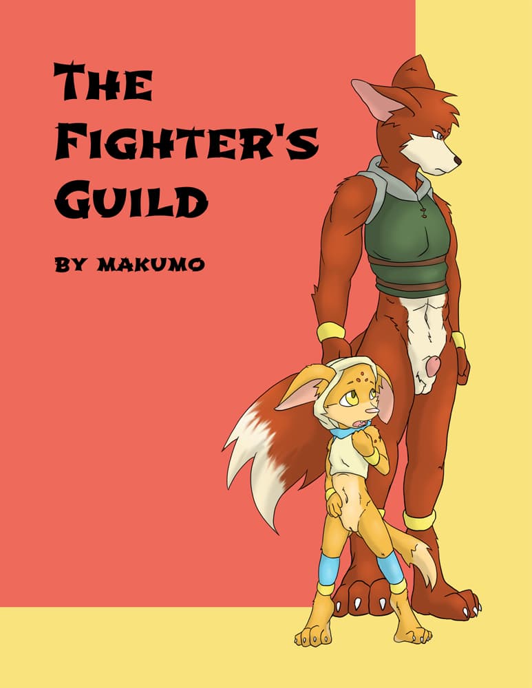 The Fighter's Guild - adult comic cover