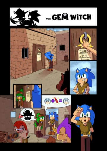 The Gem Witch - Read free adult comic online