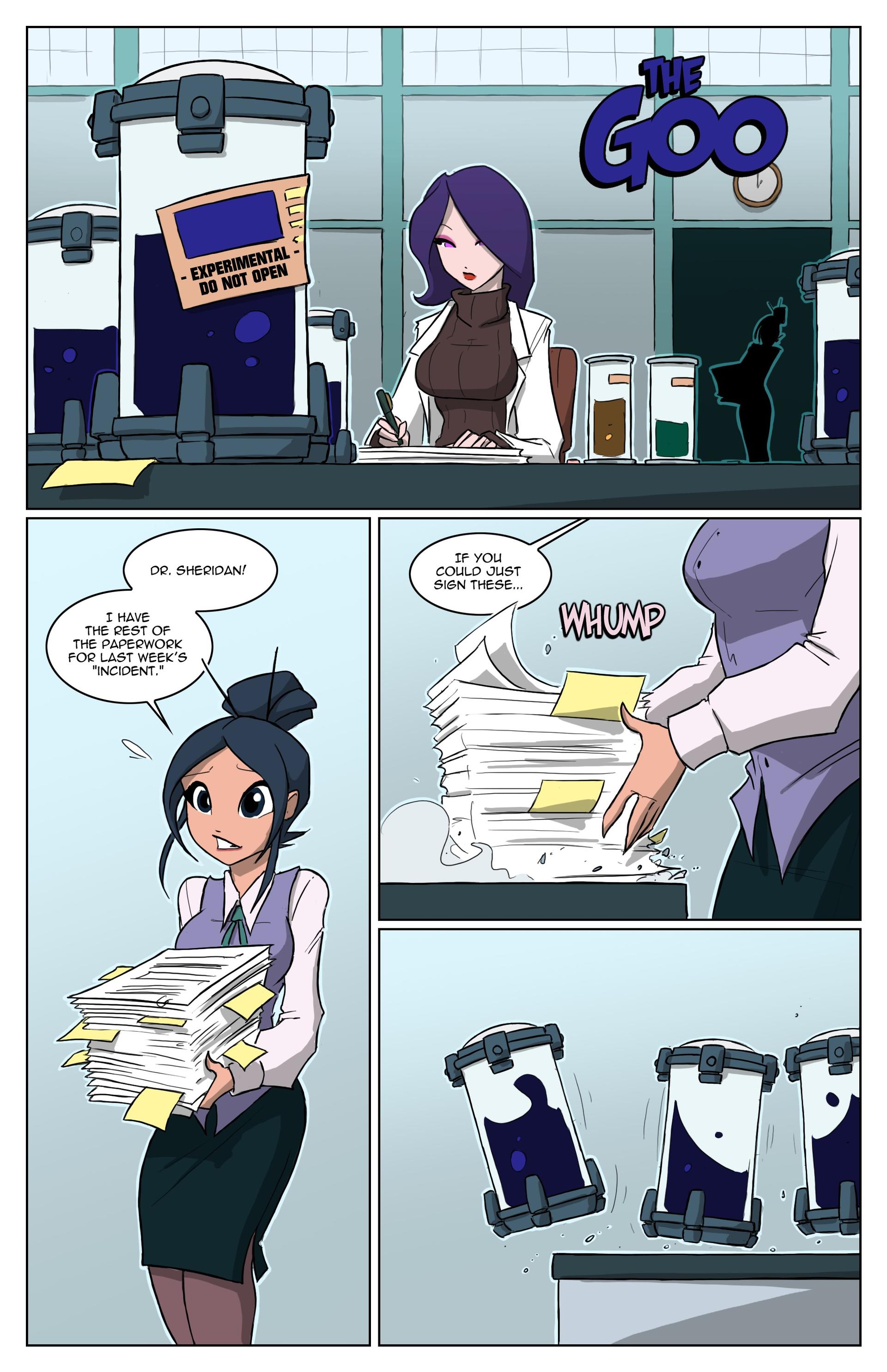 The Goo - adult comic cover