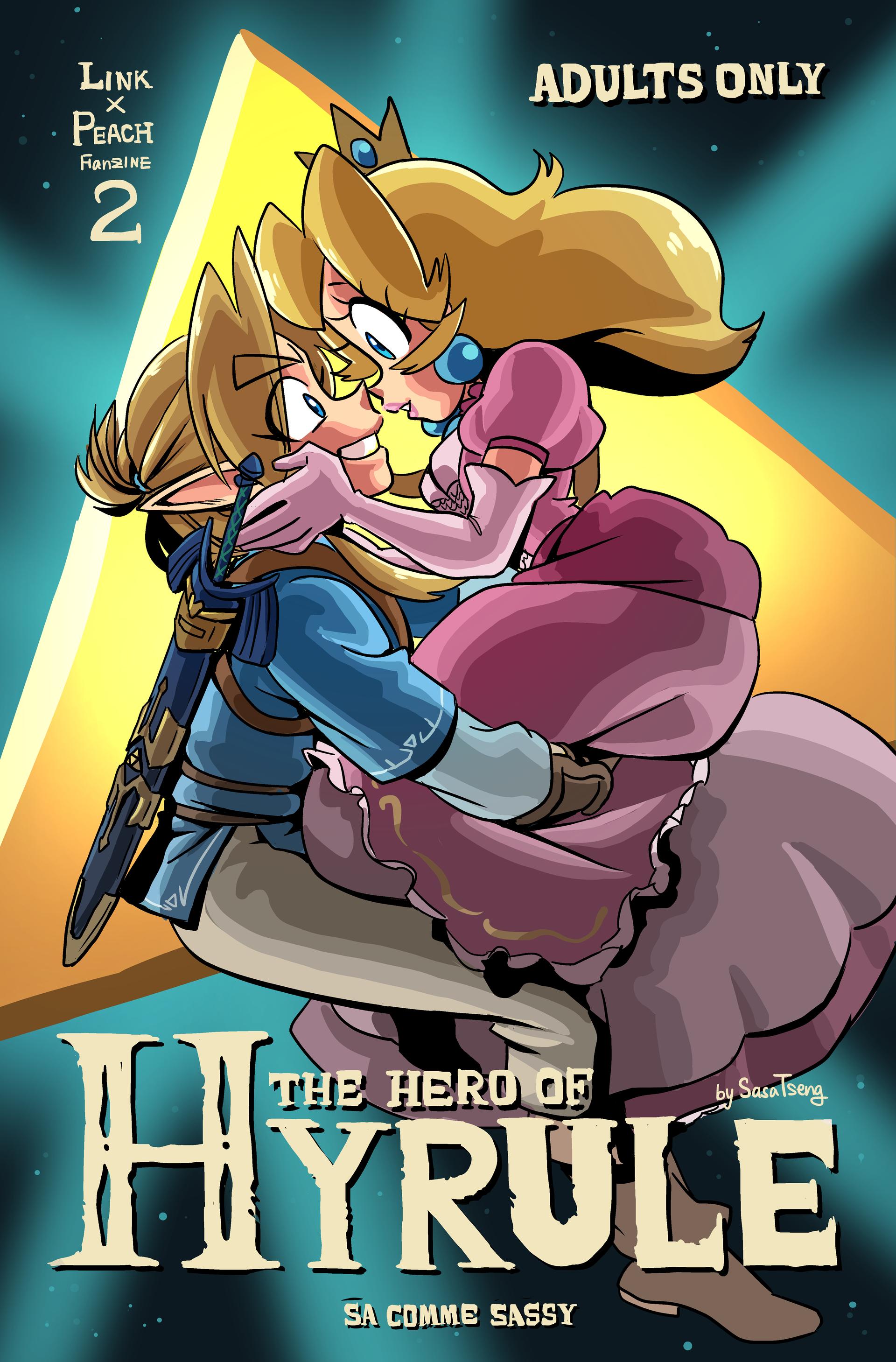 The Hero of Hyrule - adult comic cover