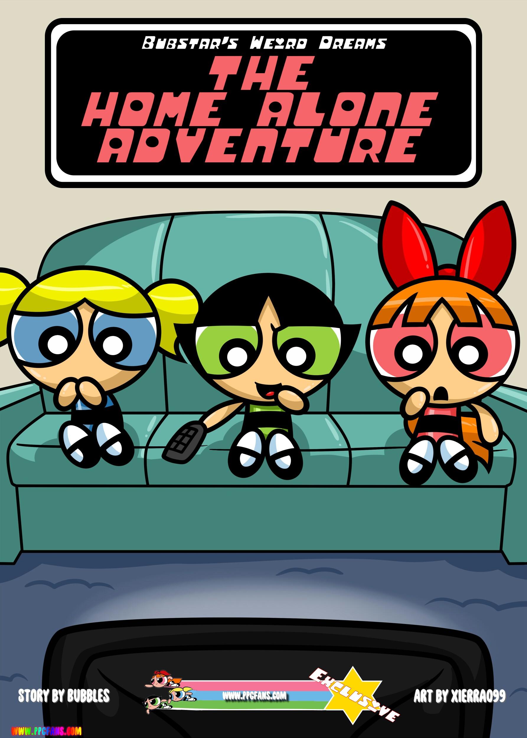The Home Alone Adventure - adult comic cover