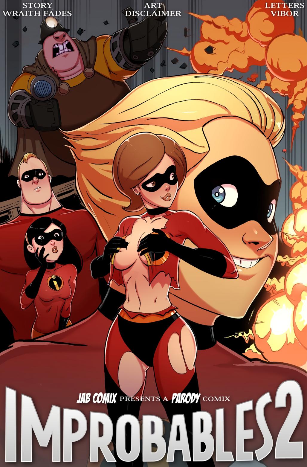 The Improbables 2 - adult comic cover