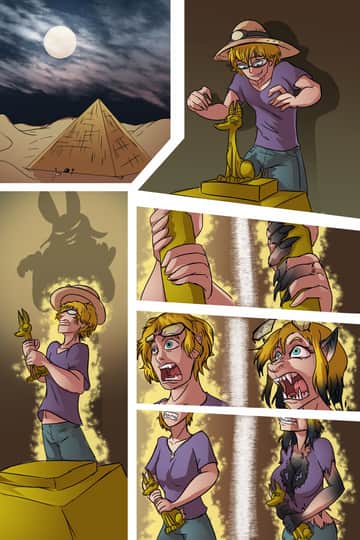 The Jackal's Curse Redux - Read free adult comic online