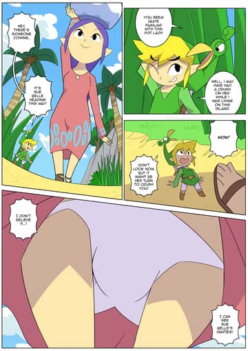 The Journey Up Sue Belle's Panties - Read free adult comic online