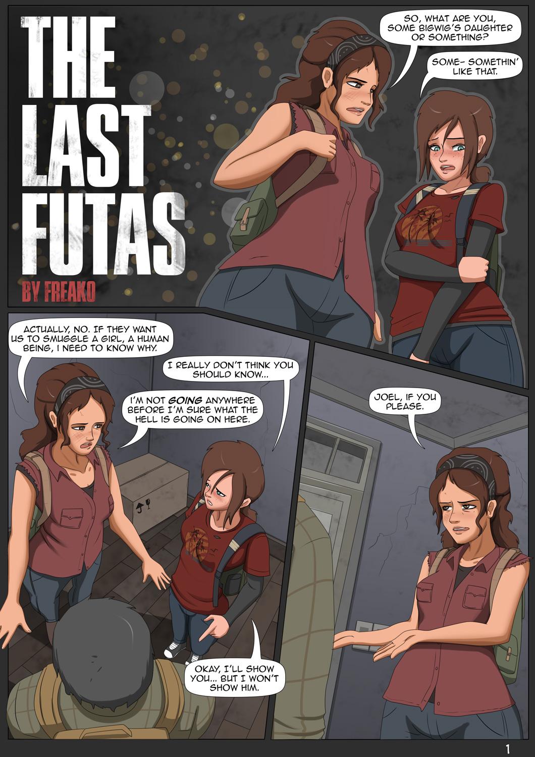 The Last Futas - adult comic cover