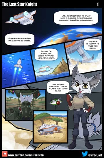 The Last Star Knight - Read free adult comic online