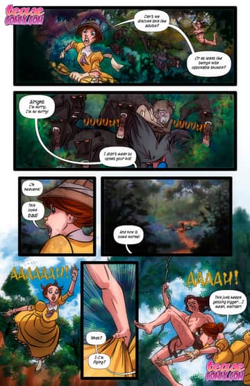 The Legend of the White Ape and the Snake - Read free adult comic online