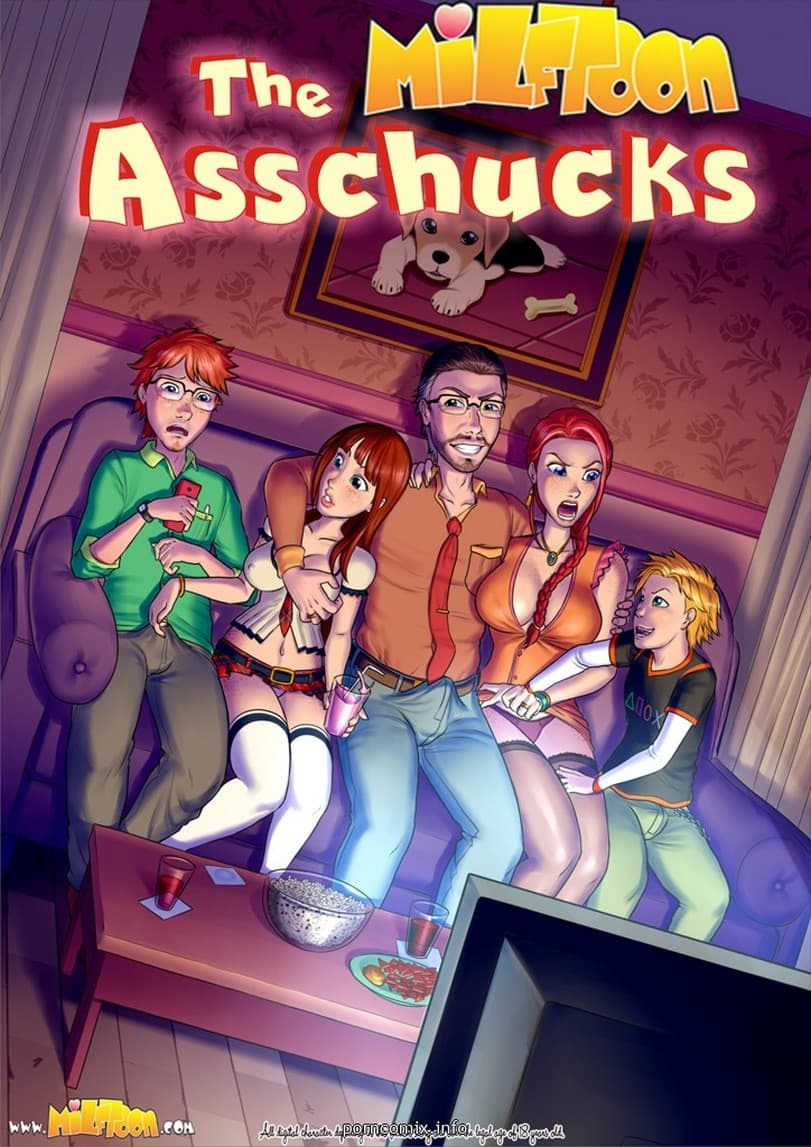 The Milftoon Asschuchs - adult comic cover