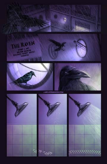 The Raven - Melkor Mancin - Read free adult comic online