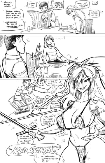 The Red Sonja Me - Read free adult comic online