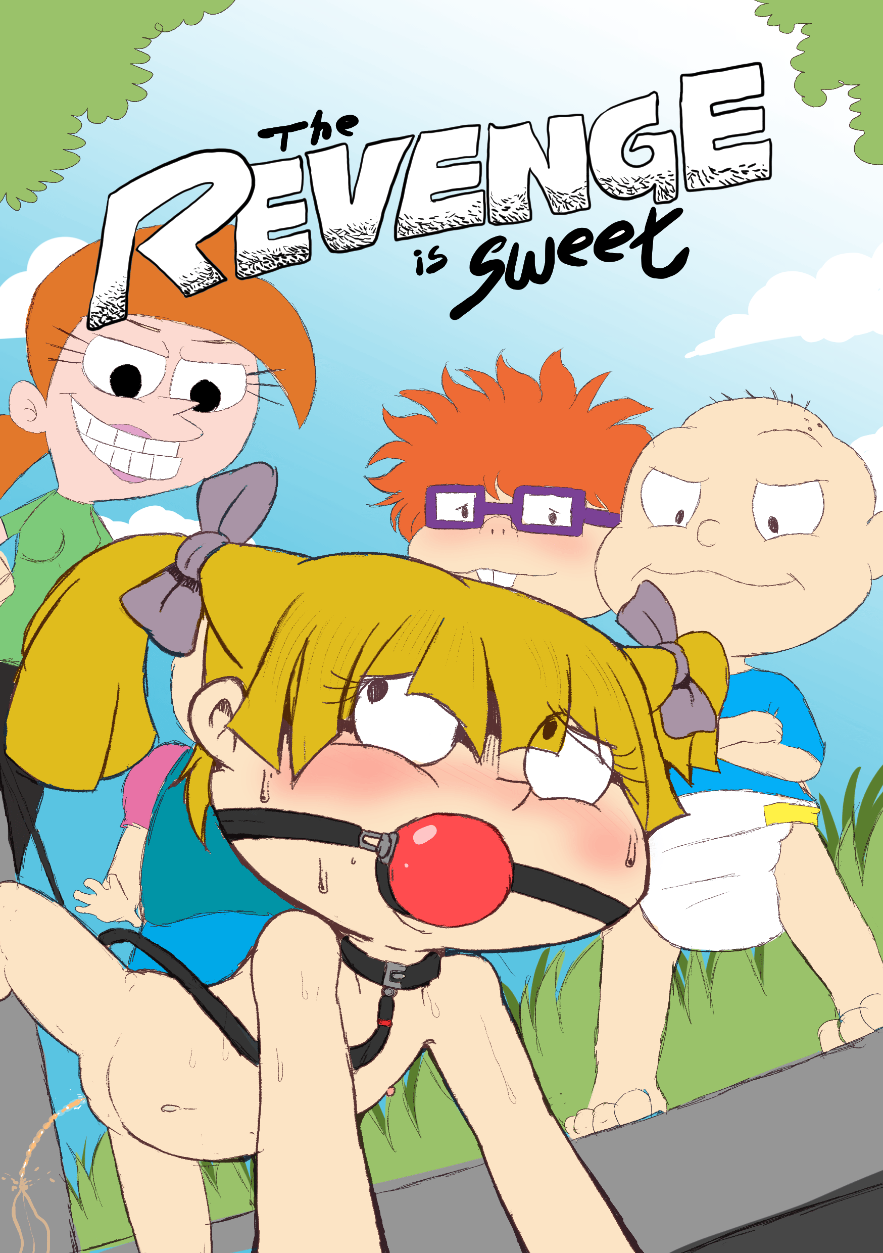 The Revenge is Sweet - adult comic cover