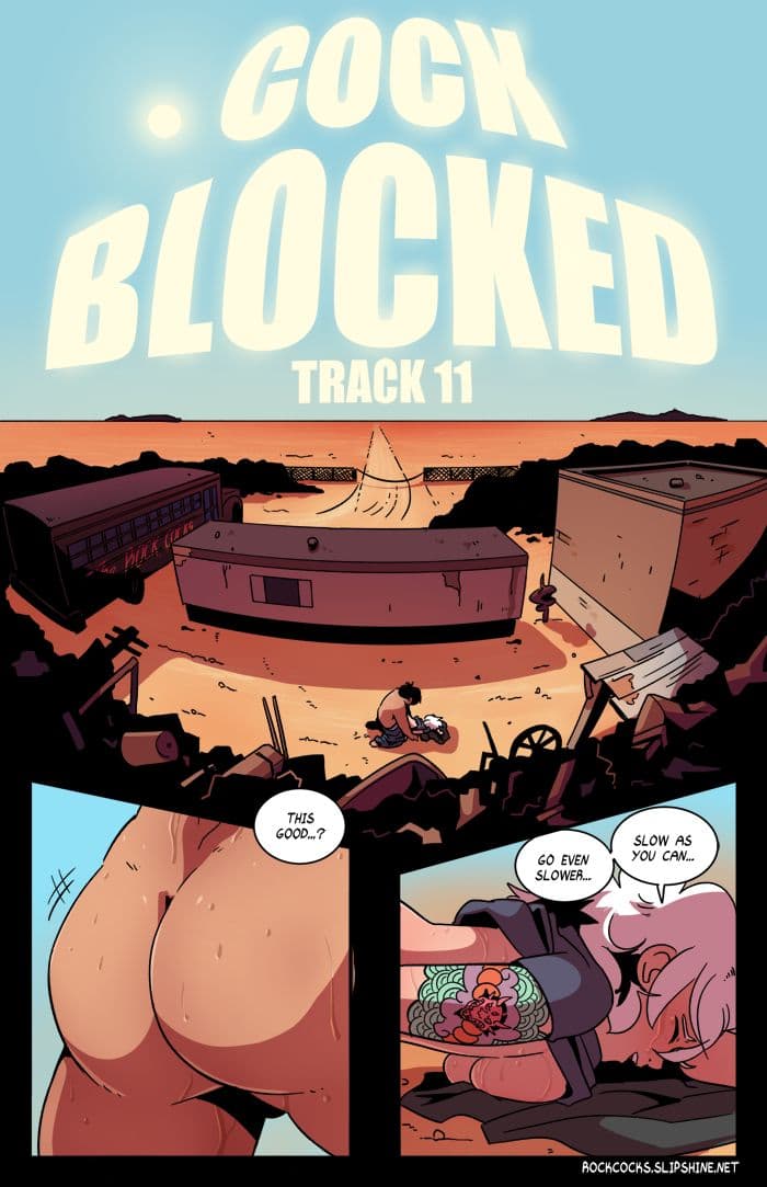 The Rock Cocks 11-12 - adult comic cover