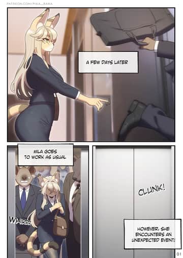 The SEXret Elevator - Read free adult comic online