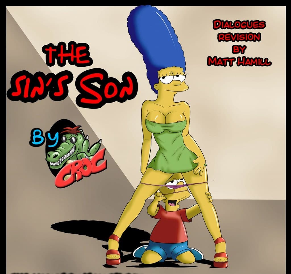 The Sins Son - adult comic cover