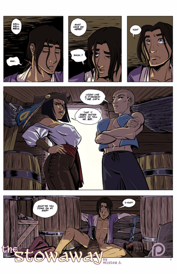 The Stowaway - Read free adult comic online