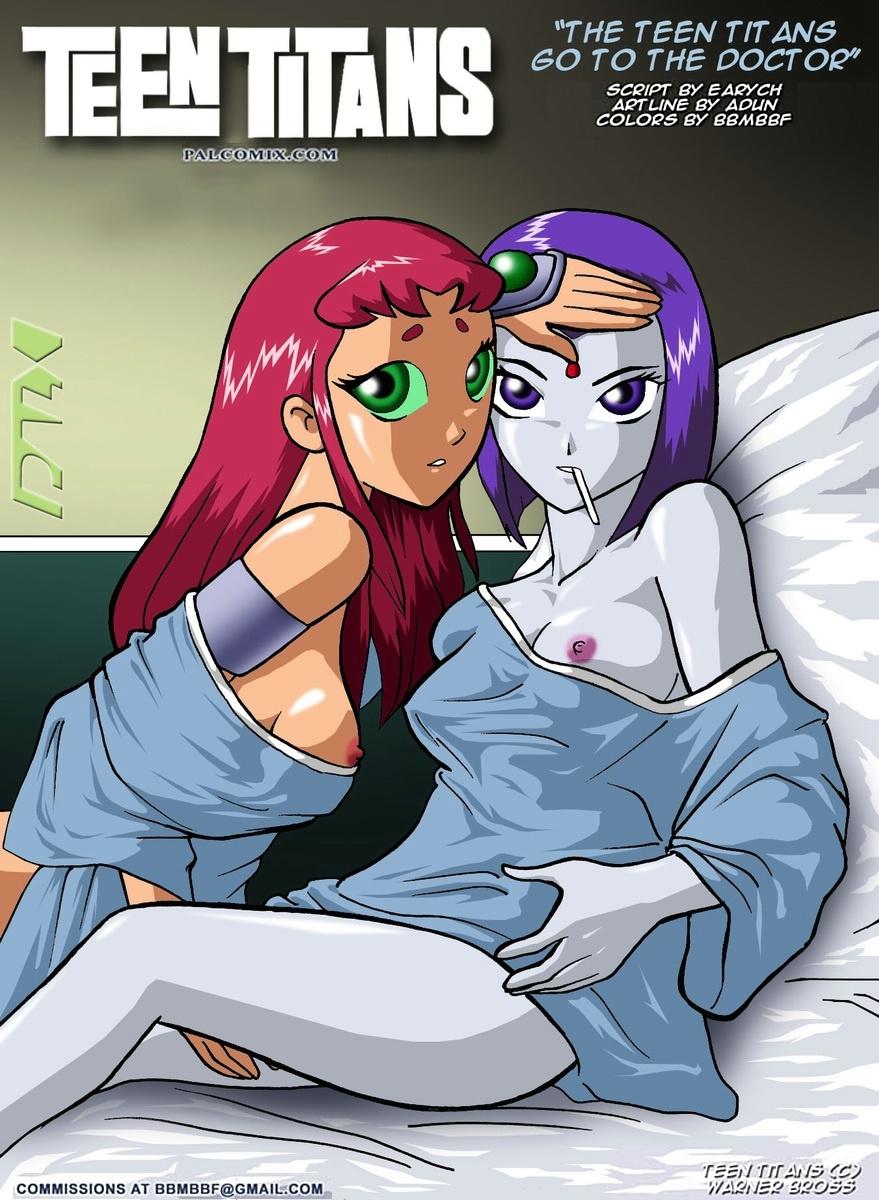 The Teen Titans Go to the Doctor - adult comic cover