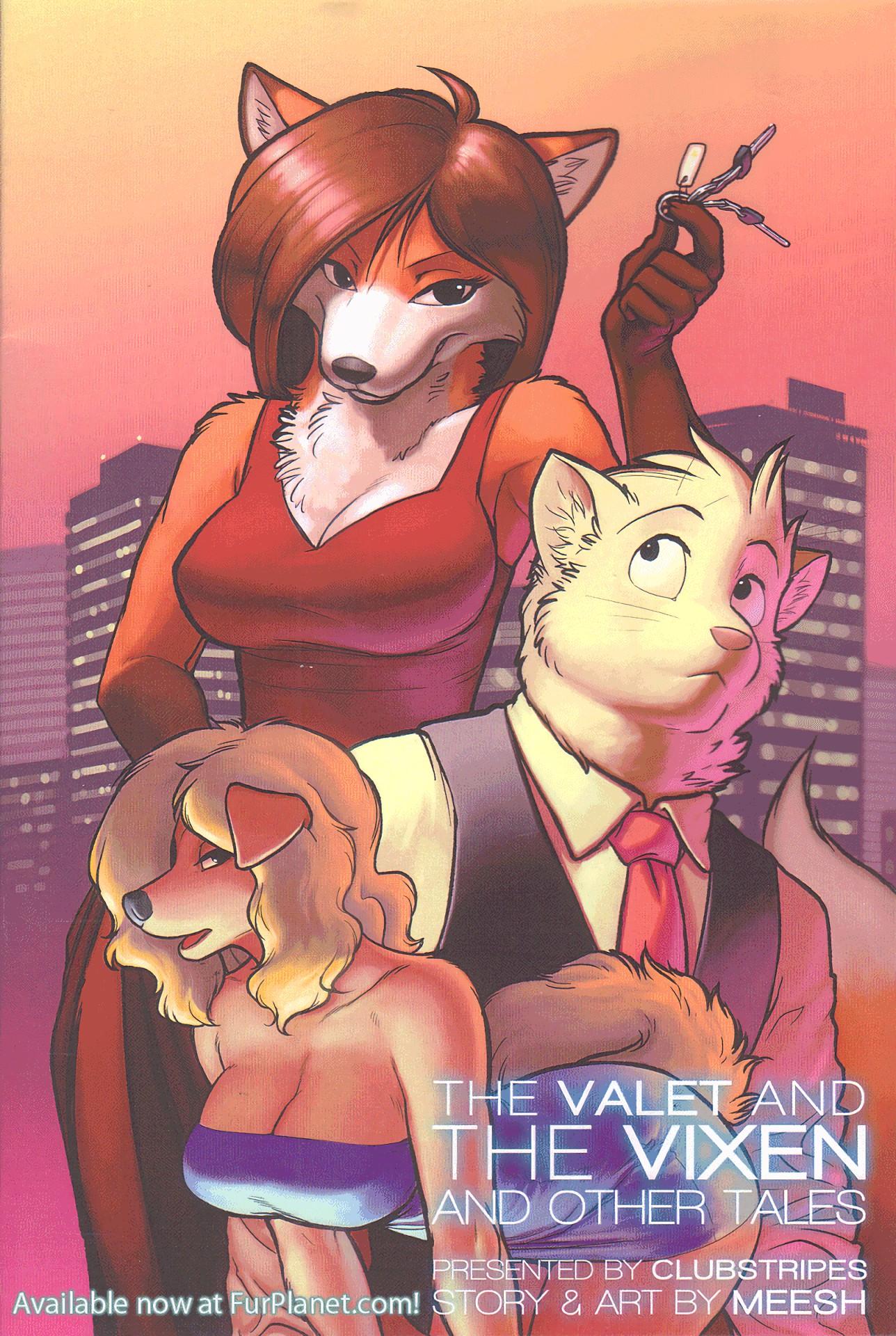 The Valet and The Vixen and Other Tales - adult comic cover