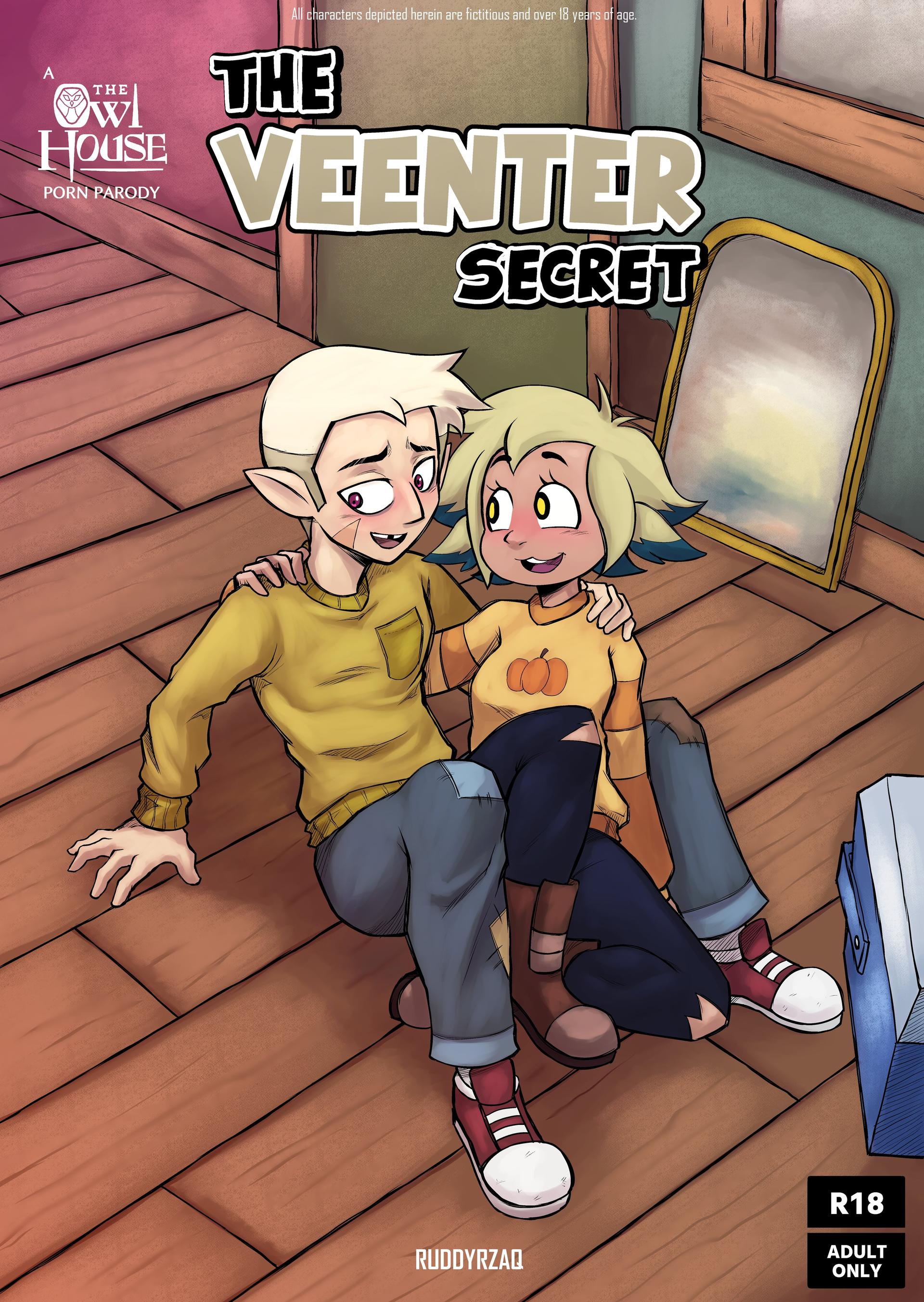 The Veenter Secret - adult comic cover