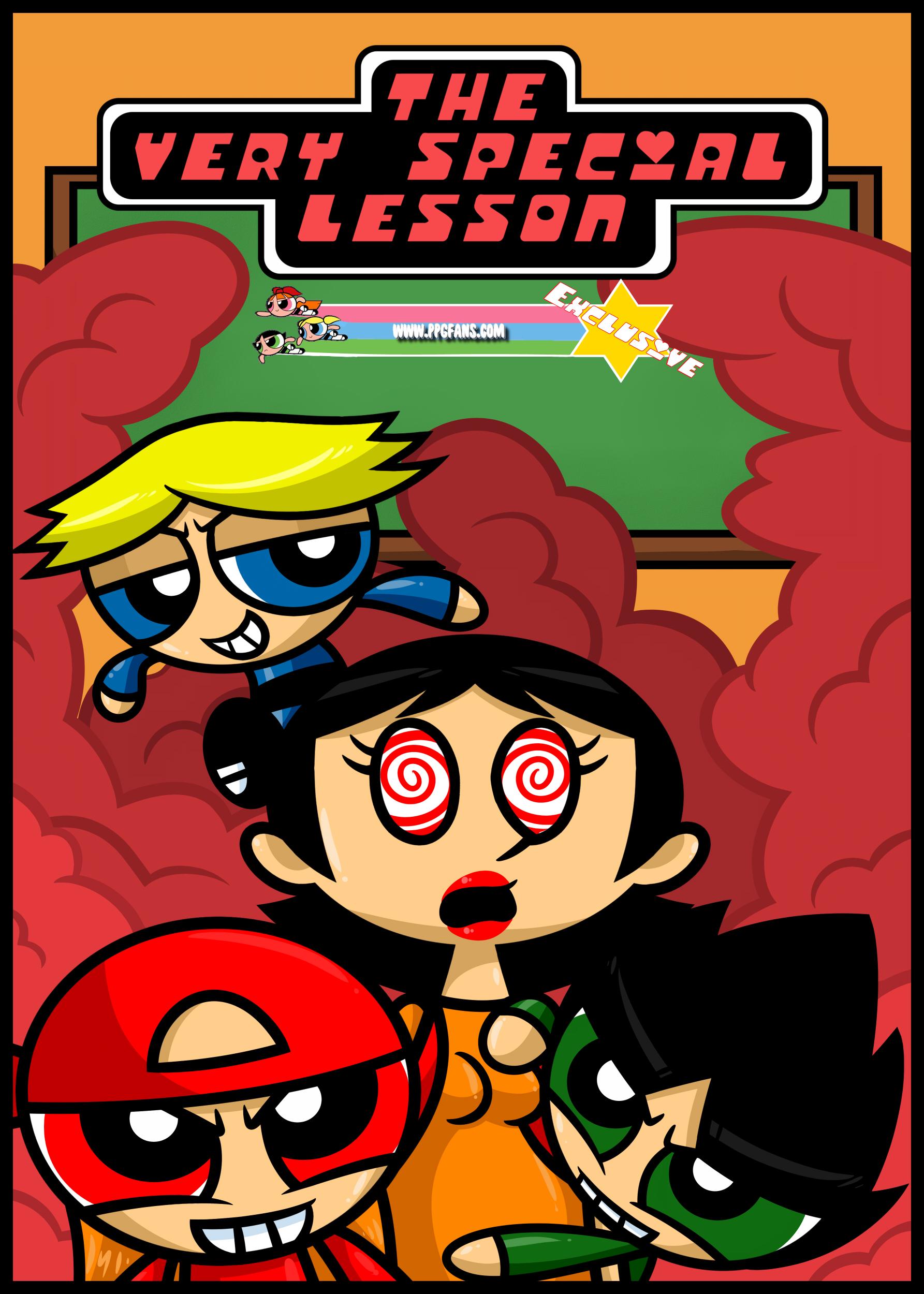 The Very Special Lesson - adult comic cover