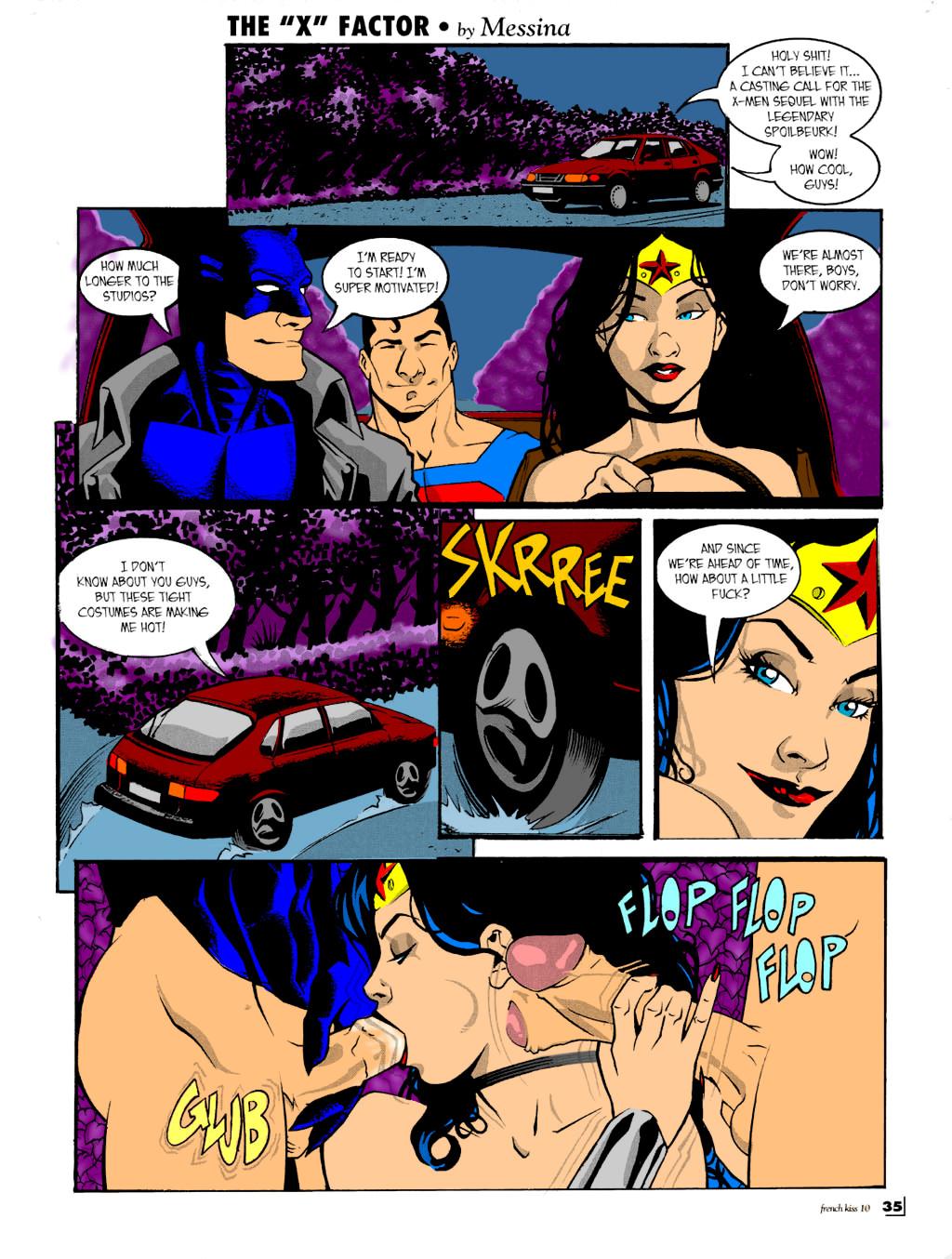 The X Factor - adult comic cover