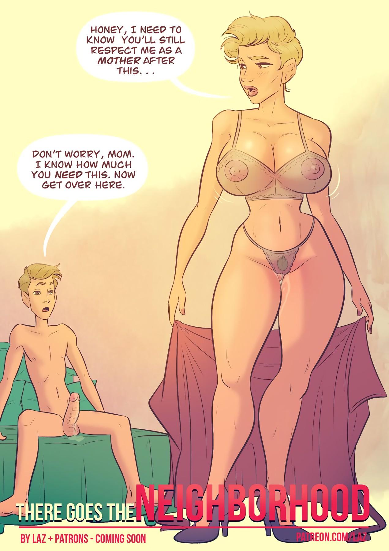 There Goes the Neighborhood - adult comic cover