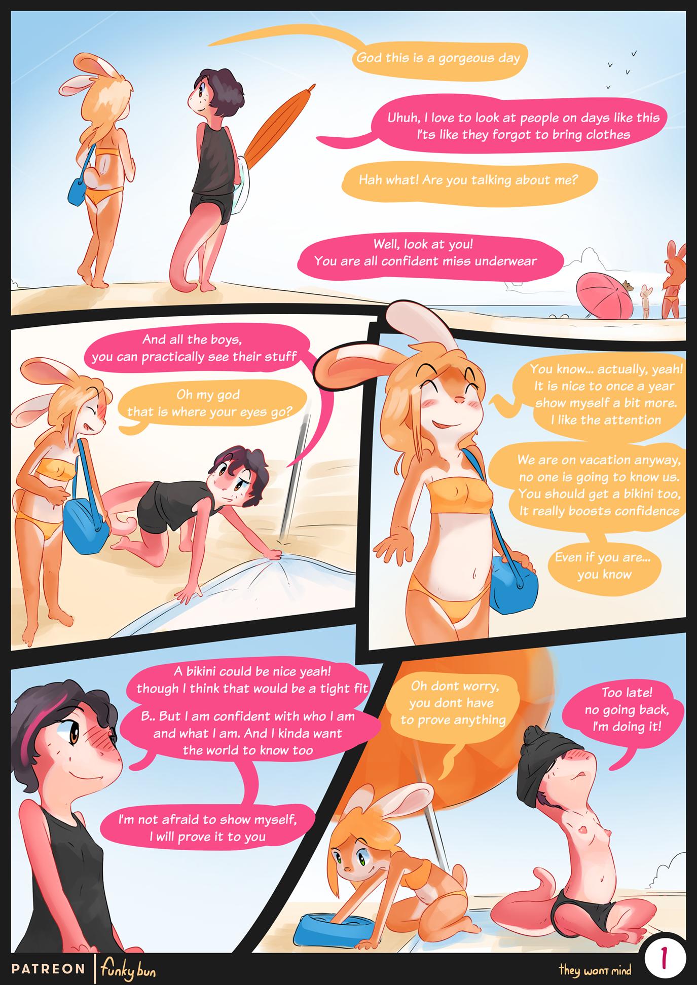 They wont mind - adult comic cover