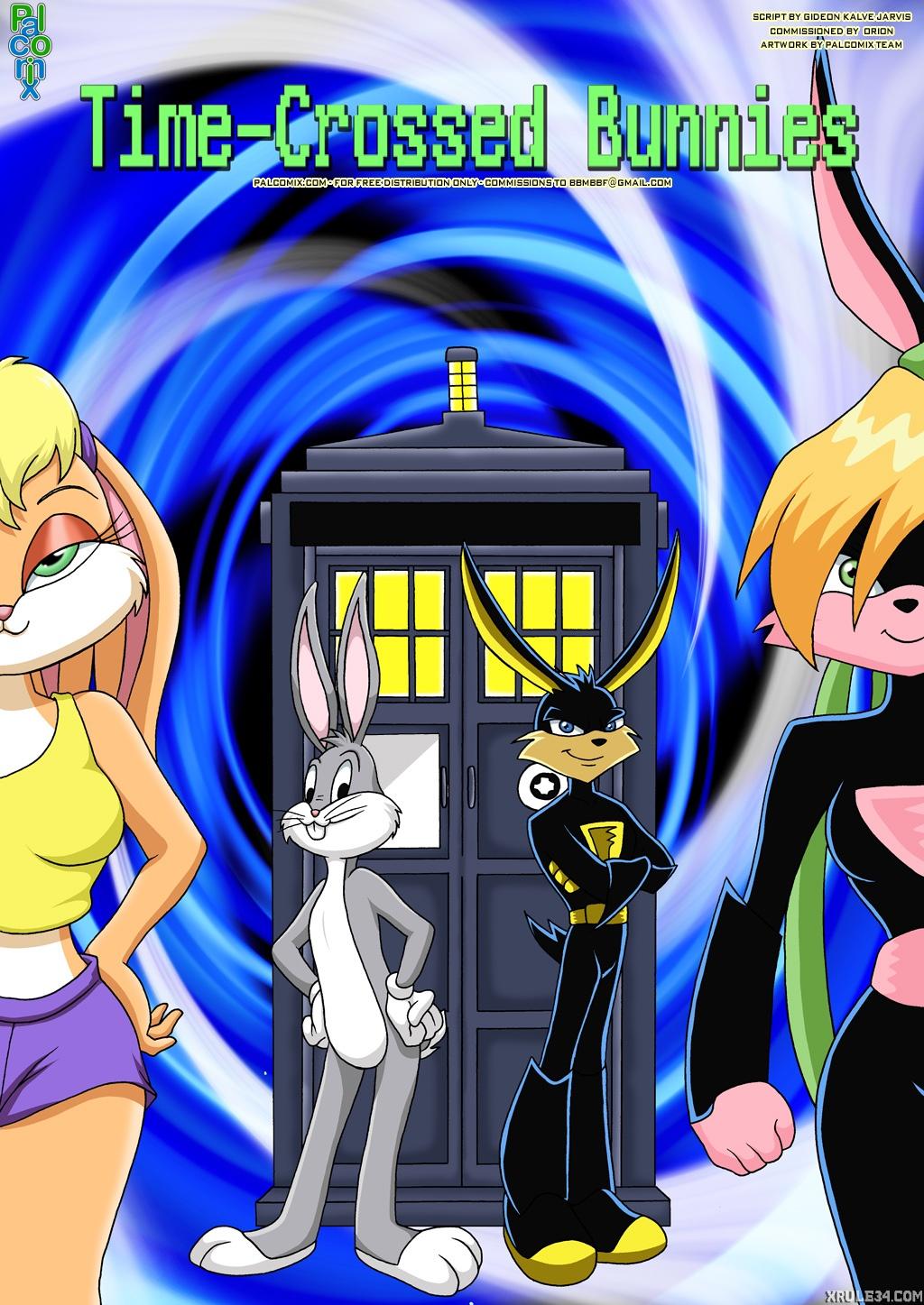 Time-Crosses Bunnies - adult comic cover