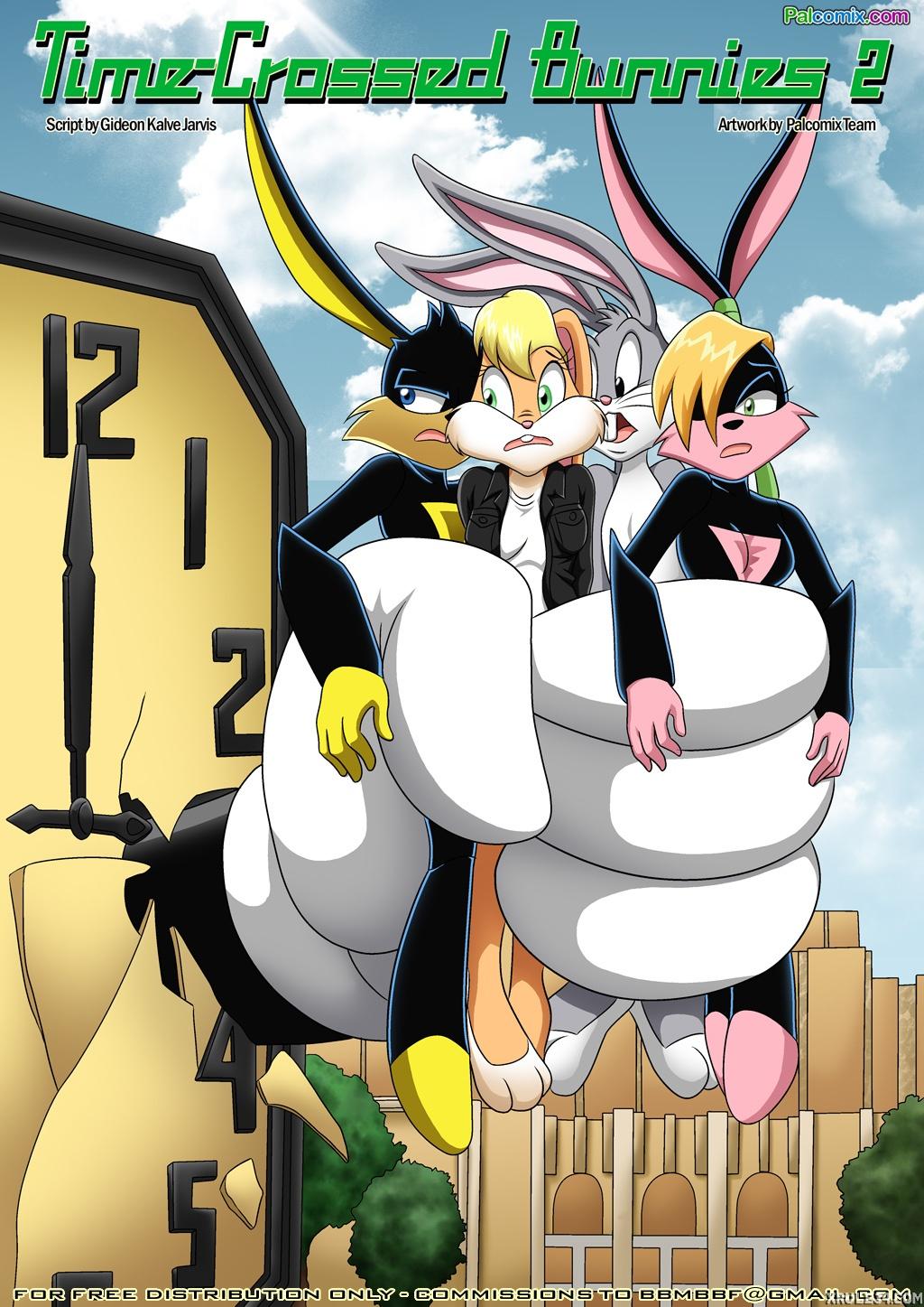 Time-Crosses Bunnies 2 - adult comic cover