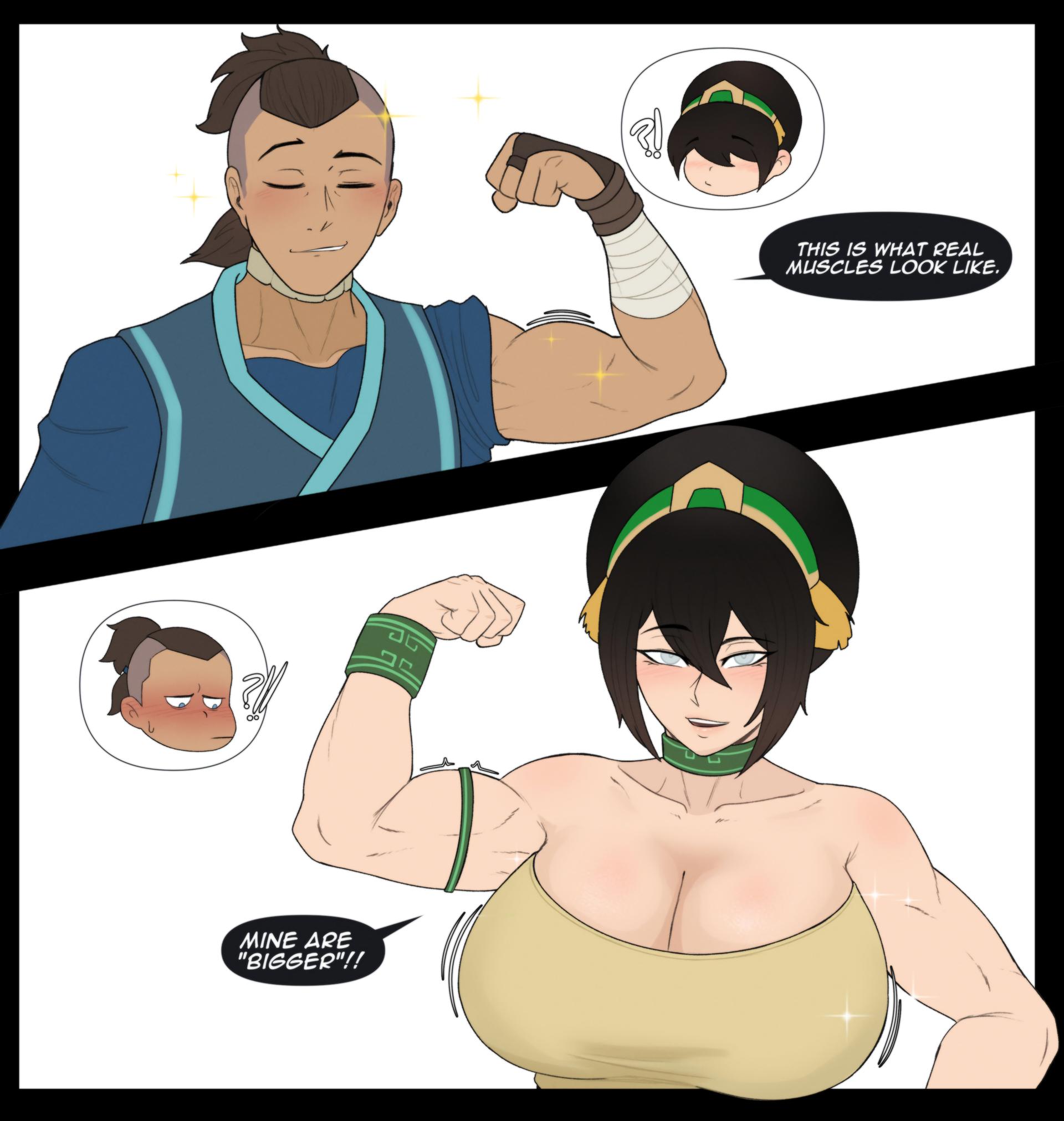 Tohp X Sokka - Escriba - adult comic cover