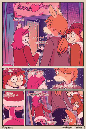 Too Big to Fit Three - Read free adult comic online
