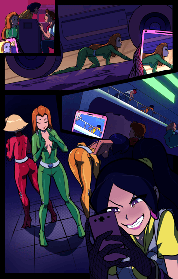 Totally blackmail - Read free adult comic online