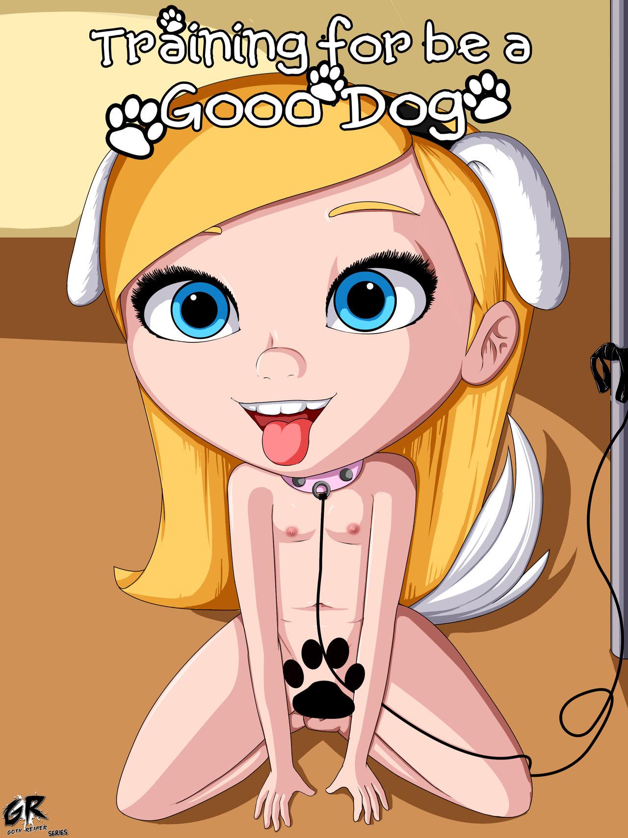 Training for be a dog - adult comic cover