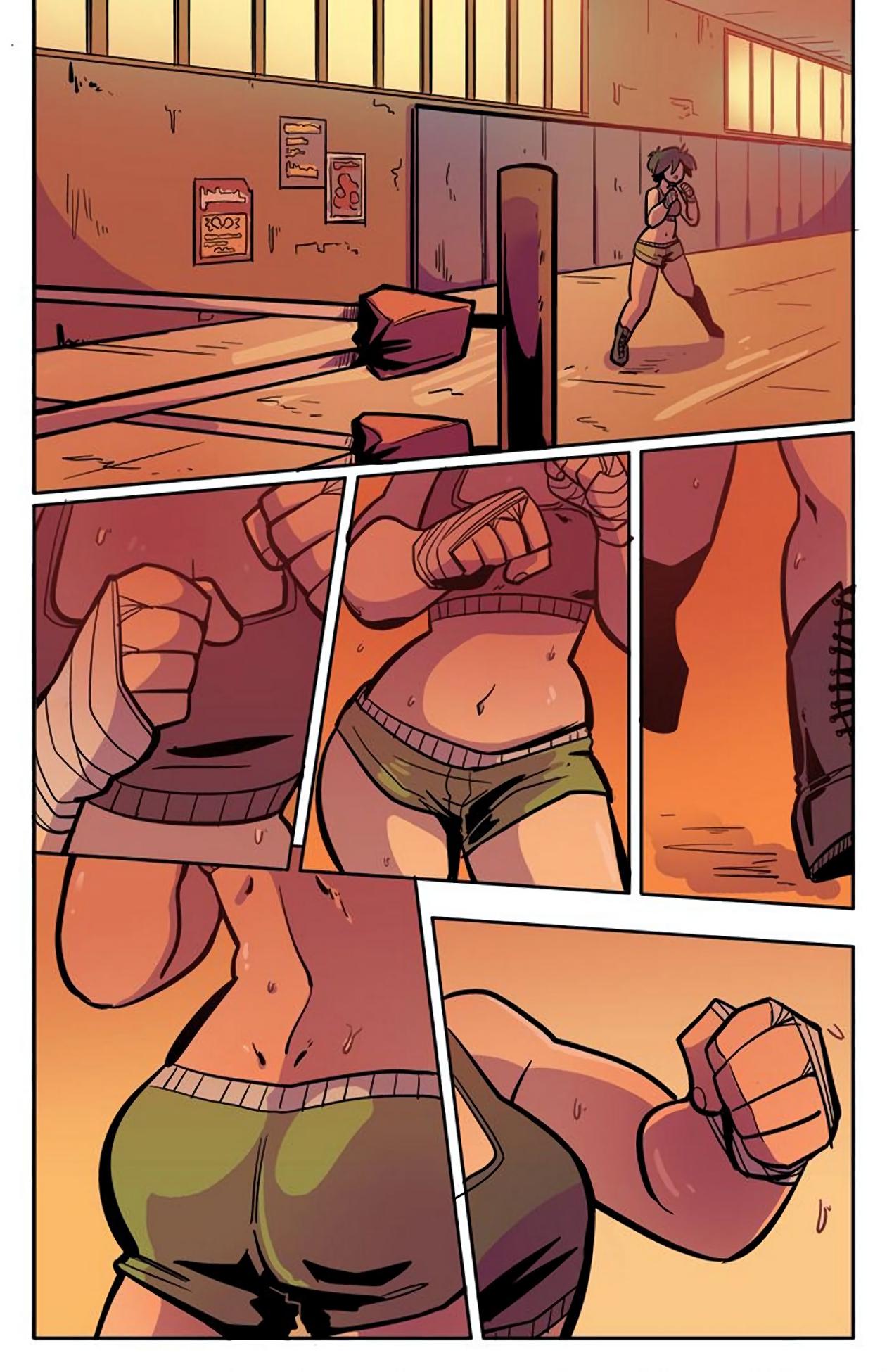 Training May - adult comic cover