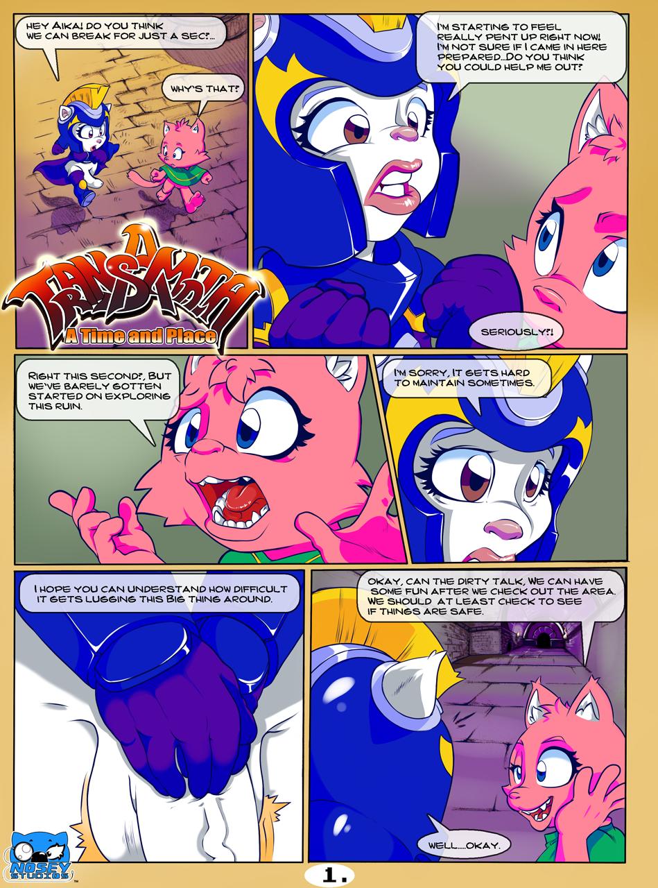 Transamnia: A Time and Place - adult comic cover