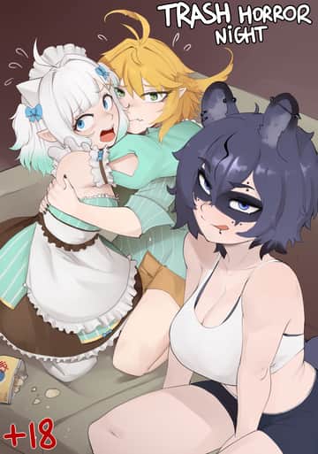 Trash horror night - Read free adult comic online