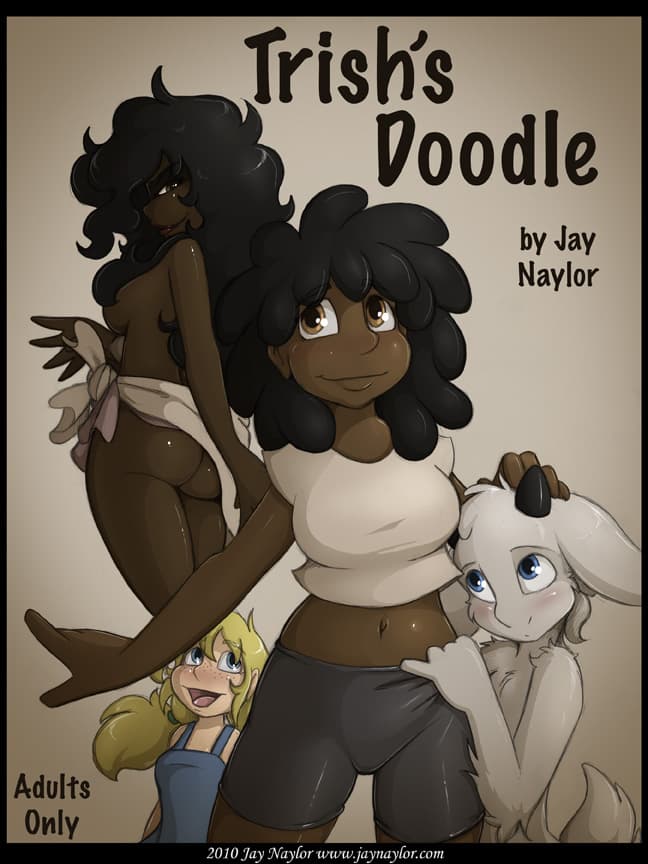 Trish's Doodle - adult comic cover