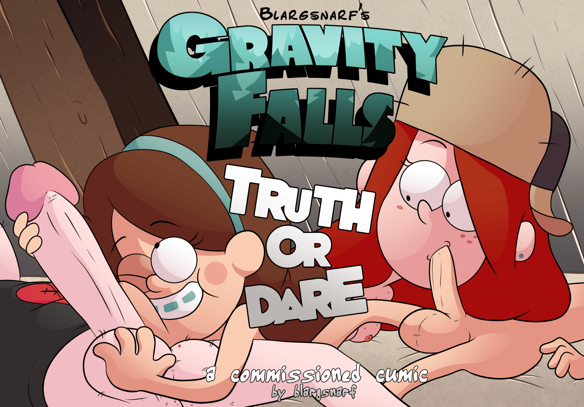 Truth or dare - adult comic cover