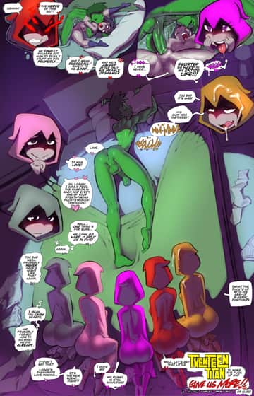 TwenTeen Titan: Give us More!! - Read free adult comic online