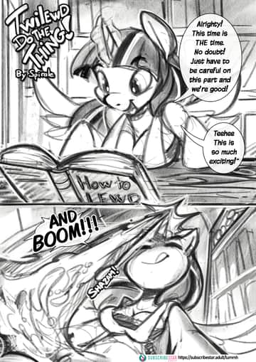 Twilewd, Do The Thing! - Read free adult comic online