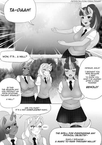 Twilight's New Spell - Read free adult comic online