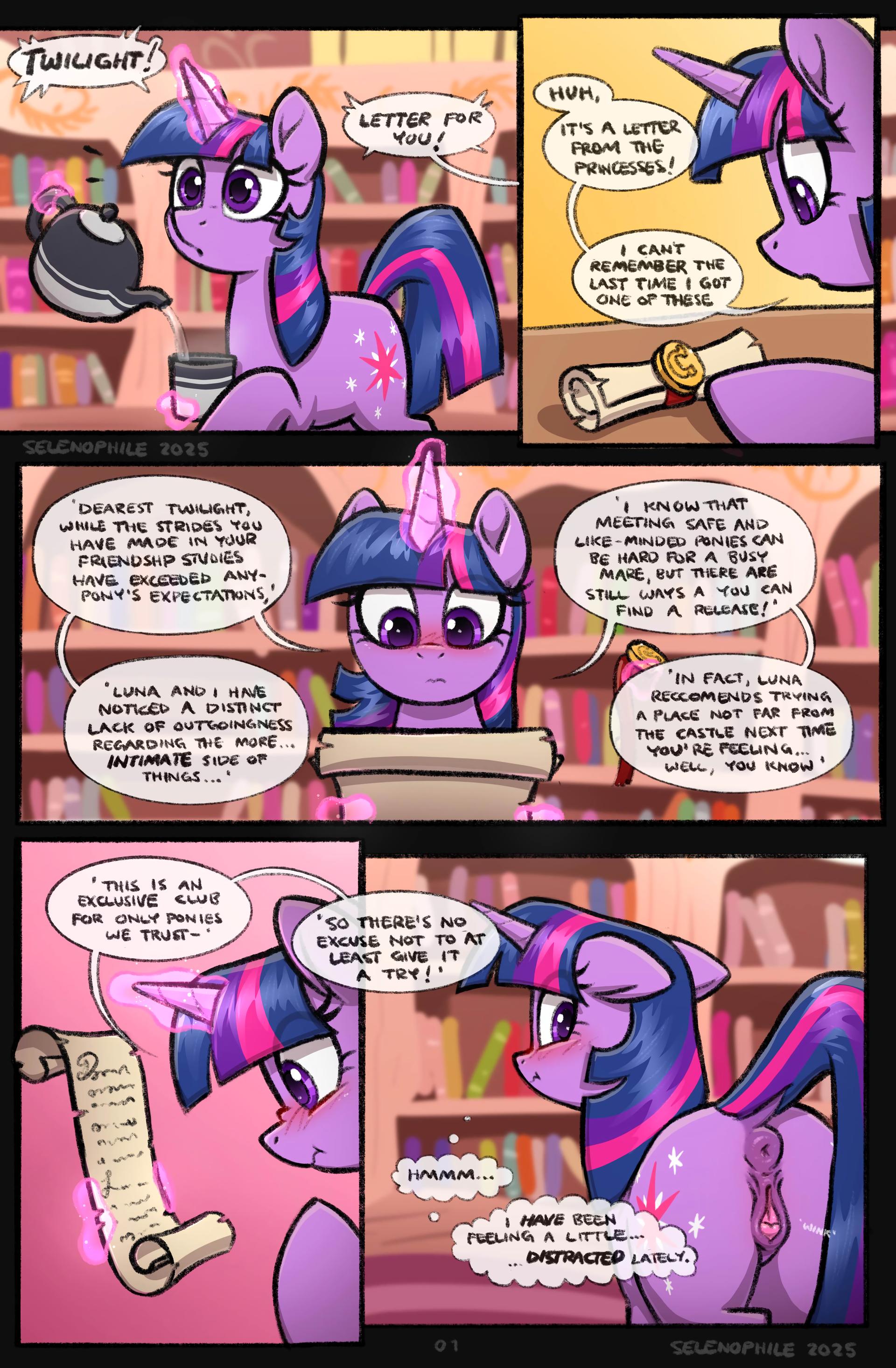 TwiShine Comic - adult comic cover